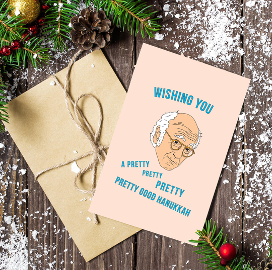 Larry David Curb Your Enthusiasm Hanukkah Cards
