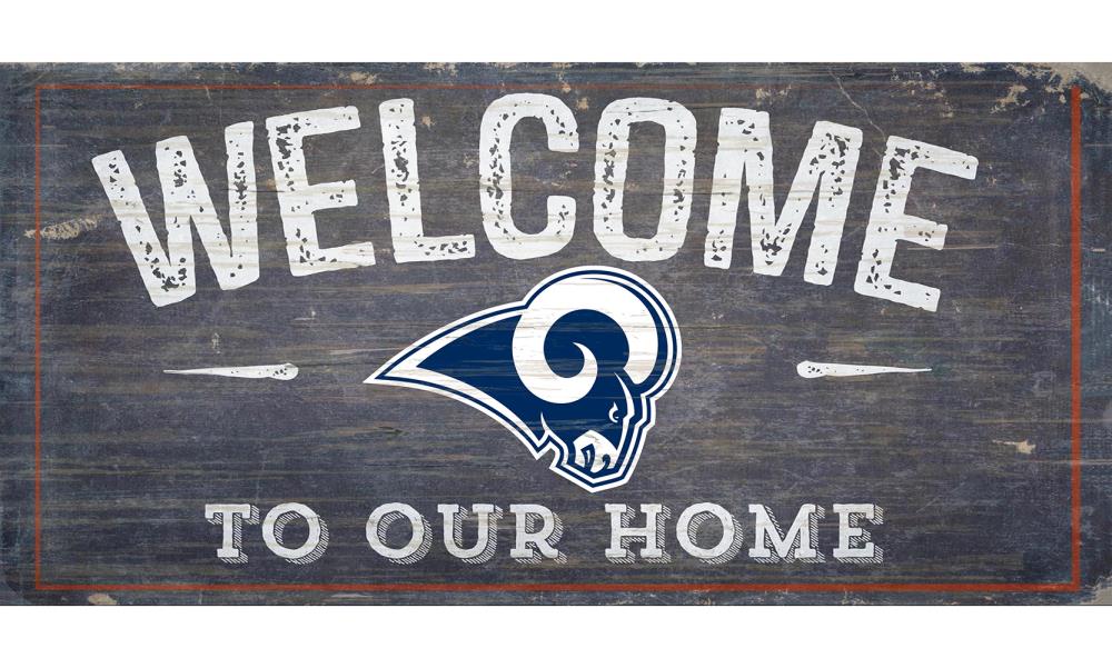 Fan Creations Los Angeles Rams 6-in H x 12-in W Sports Print | N0654-LAR