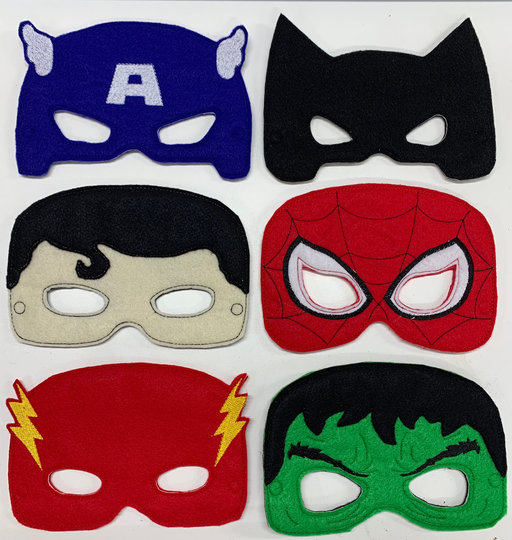 Super Hero Inspired Masks