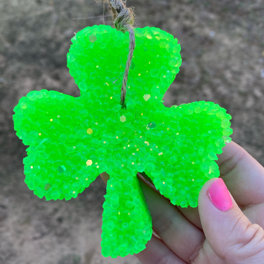 Clover/Shamrock Car Freshie, Scent, Freshener