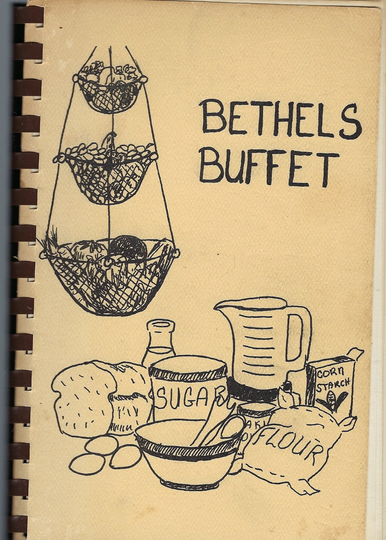 North Berwick Maine Vintage Bethel Christian Church Buffet Cookbook Me Community Favorites Collectible Souvenir Spiral Bound Rare Cook Book