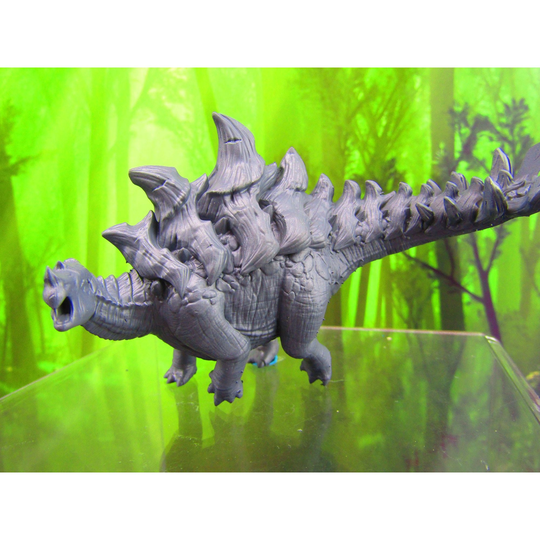 Gravespine Stegosauras B Dinosaur Mini Miniature Figure 3D Printed Model 28/32mm Scale Rpg Fantasy Games Dungeons & Dragons Gaming