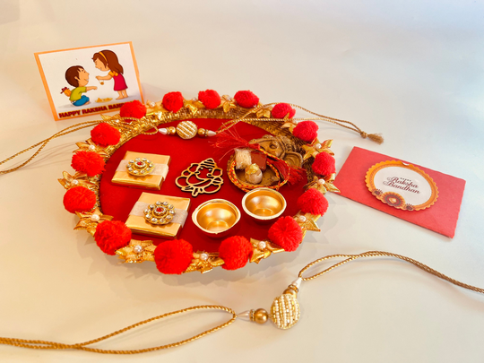 Rakshabandhan Thali, Rakhis For Brother, Designer Rakhi, Rakhis, Rakhi For Bhai, Rakhi Gift, Rakhi Hamper, Pooja Thali, Rakhi Chocolate