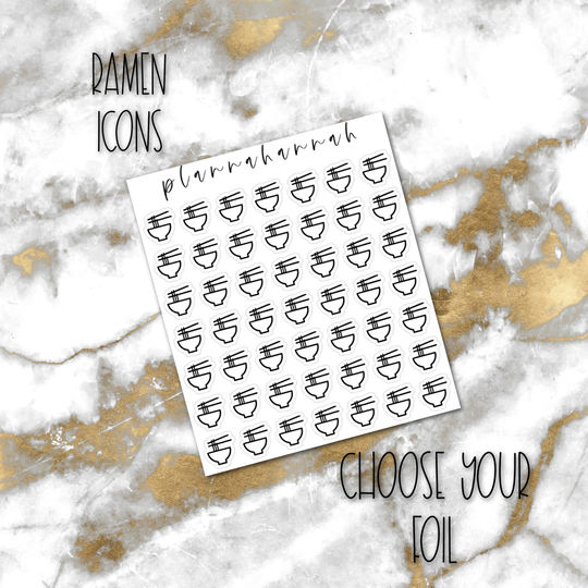Ramen | Foiled Icons