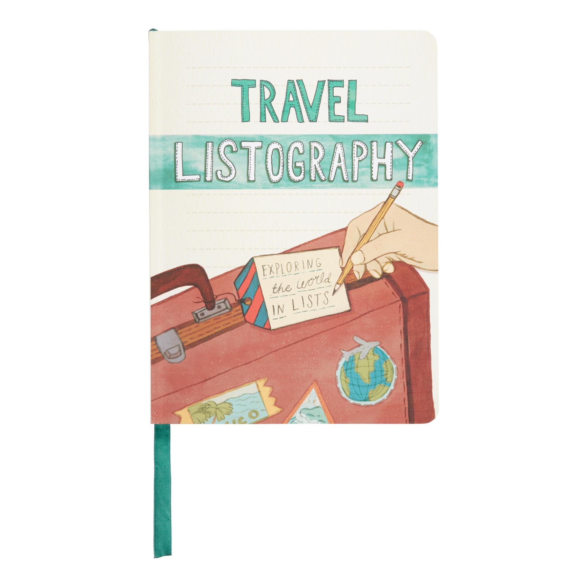 Travel Listography Book by World Market