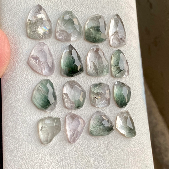 Apatite Ruse Cuts, Apatite Rosecuts, Gems, Gemstones, Jewelry, Natural Crystals, Apatite