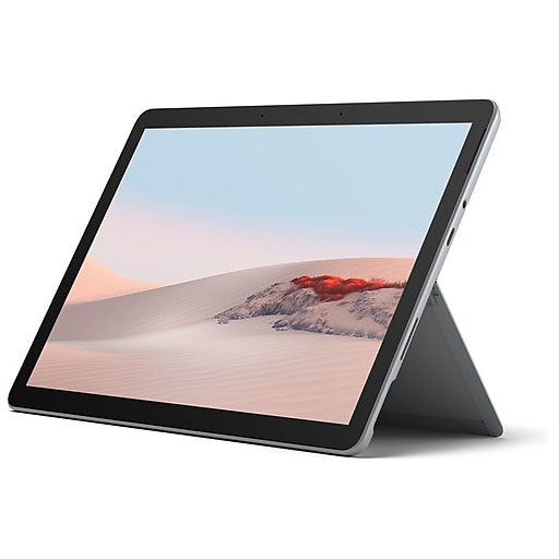 Microsoft Go 10.5" Touch-Screen Tablet, WiFi, 8GB RAM, 128GB SSD, Windows 10 Home S-Home, Platinum (STQ00001)