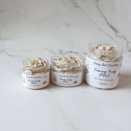 Coffee Foaming Sugar Scrub| Exfoliating Soap| Facial Cleanser| Scrub By Sassy Girl Beautique