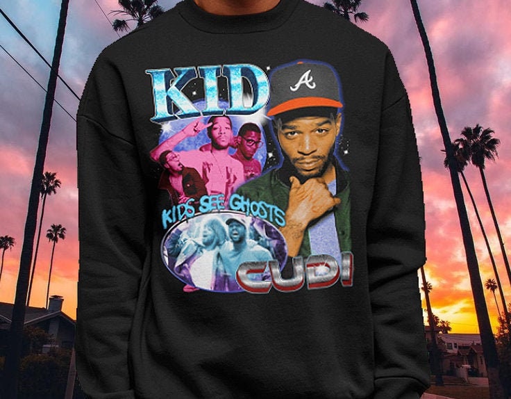 Kid Cudi Unisex Heavy Blend Crewneck Sweatshirt