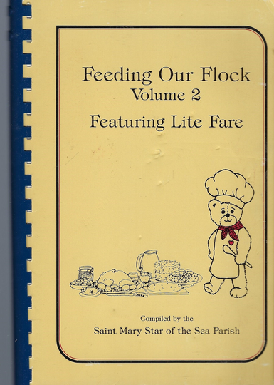 Ocean City Maryland Vintage 1995 St Mary Star Of The Sea Catholic Church Feeding Our Flock Ii Cookbook Md Community Favorite Recipes Rare
