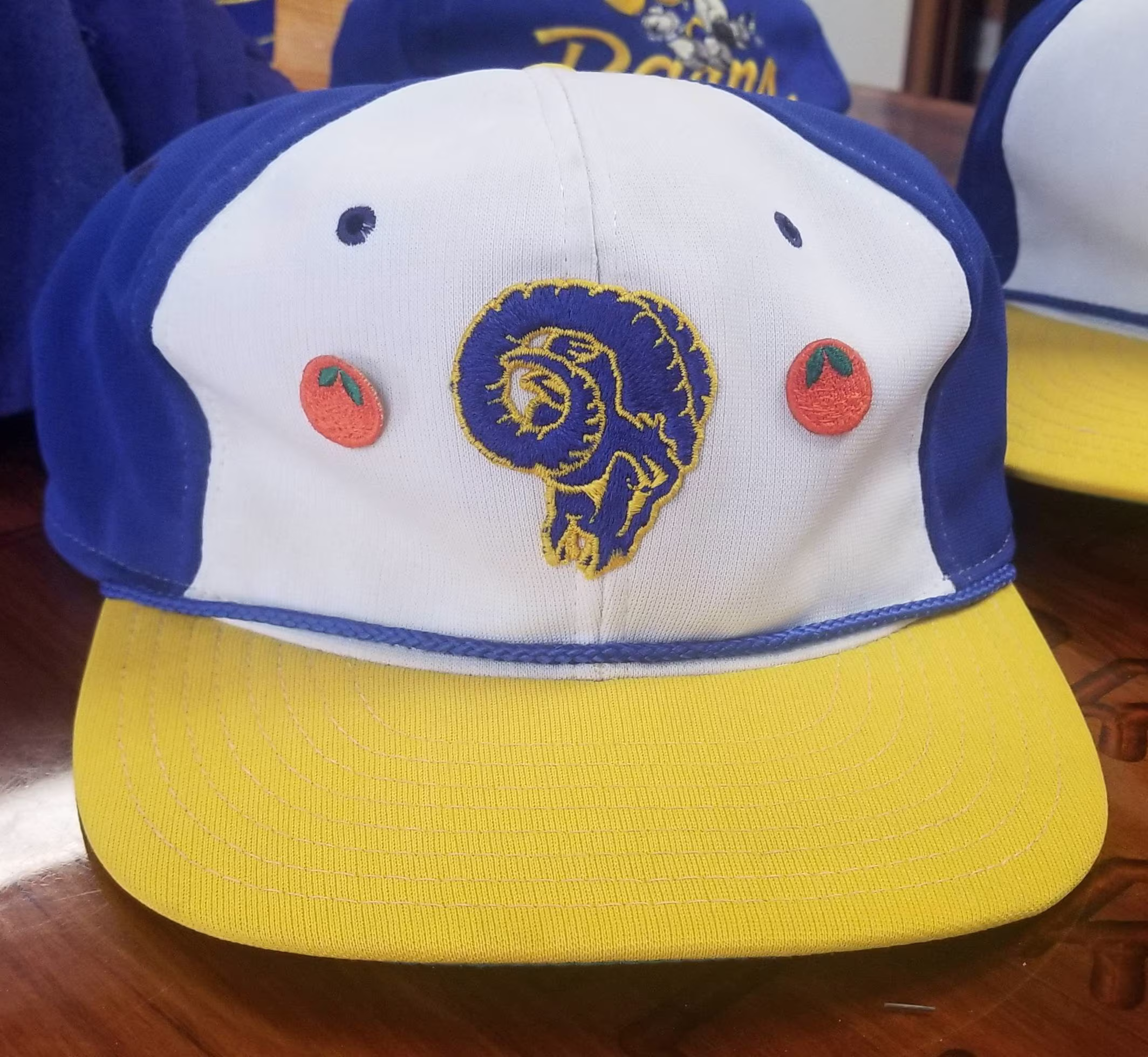 1980-1982 Los Angeles Rams Hat, Vintage Rams Hat, 80S Hat, Rams Trucker Hat, Rams Mesh Sports Specialties Youngan Hat