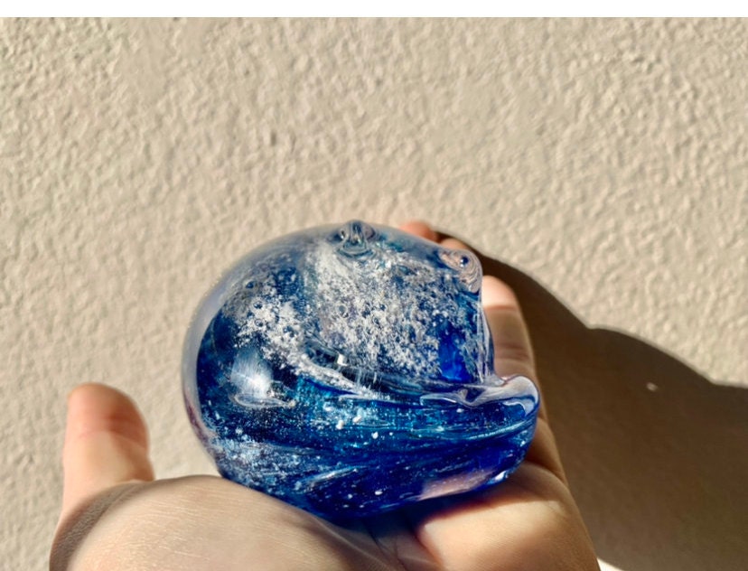 Ashes Keepsake, Cat Memorial, Ashes in Glass, Ash Keepsake Pets, Pet Memorial Loss, Cremation & Burial