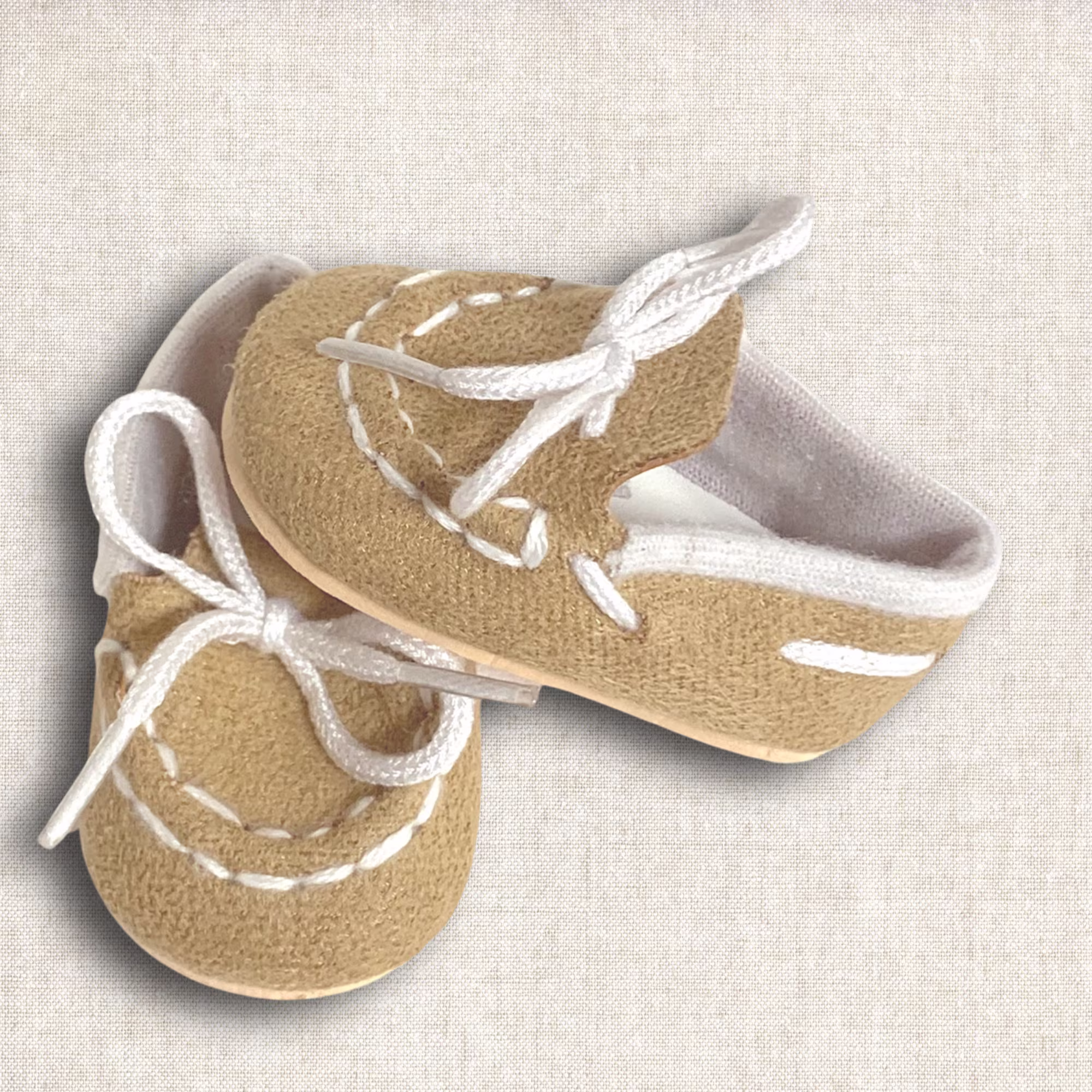 Brown Moccasins For Doll, 18 Inch Dolls, Doll Accessories