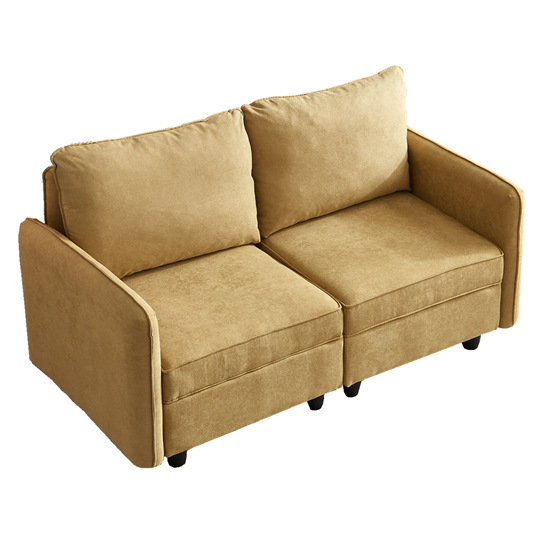 GZMR Modern Yellow Polyester/Blend Sofa | GZ-W247S00352