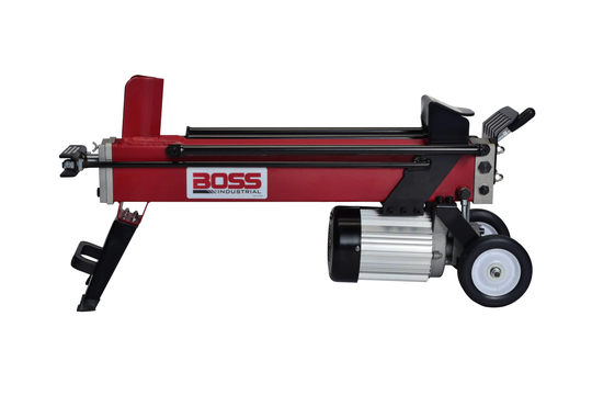 Boss Industrial Electric 10-Ton Electric Log Splitter in Red | EC5T20