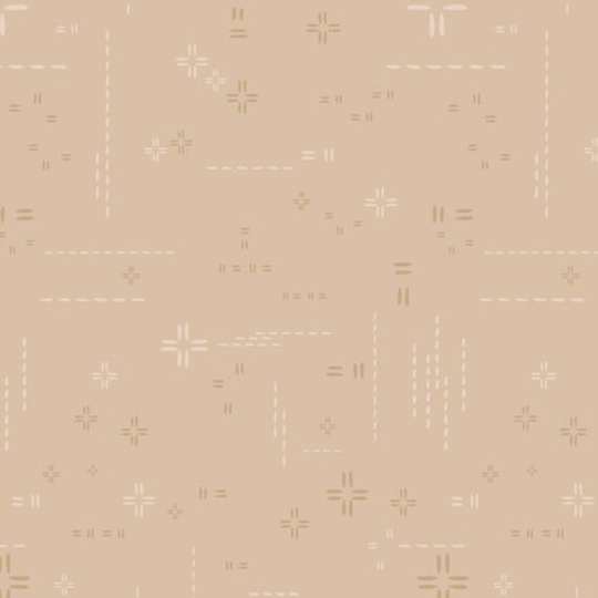 Geometric Fabric, Blender Deco Stitch Dash Cafe Latte, Art Gallery Dse-715