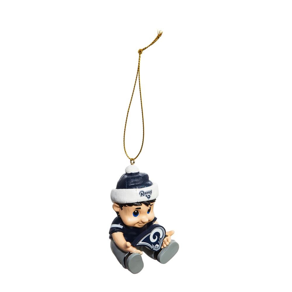 Team Sports America Los Angeles Rams Blue Polyresin Indoor Ornament | 3OT3828NLF