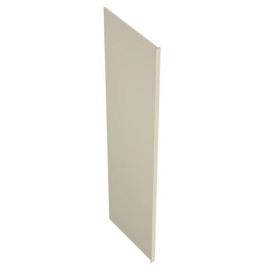 Luxxe Cabinetry Norfolk 1.5-in W x 84-in H x 24-in D Painted Blended Cream Cabinet End Panel in Off-White | RP1.584-BC