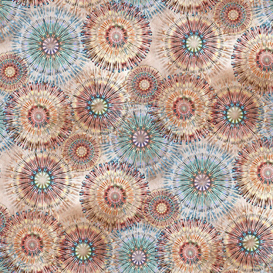 Bohemian Blends - Palomino By Hoffman Fabrics Sold By The Yard & Cut Continuous in Stock Ships Today