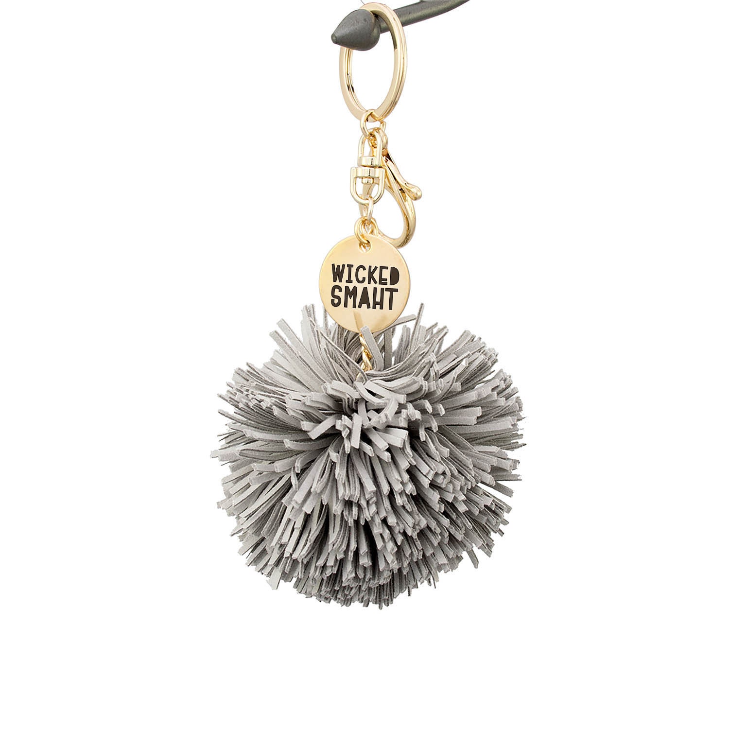 Wicked Smaht Pom Tassel Keychain, Smart Student Gift, Gift For Students, Good Grades, Girls