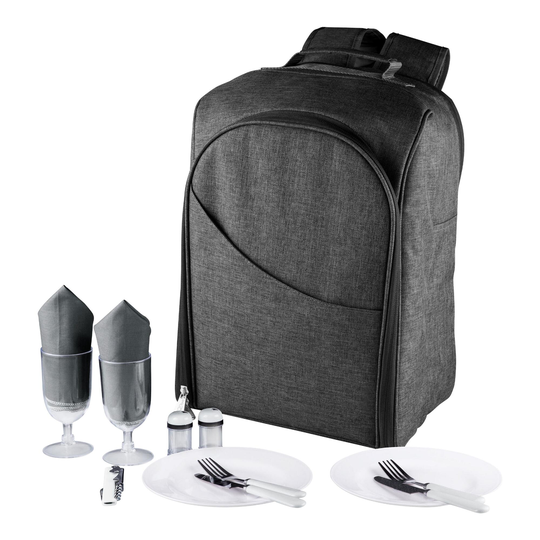 Gray Colorado Insulated Cooler Backpack for Two by World Market