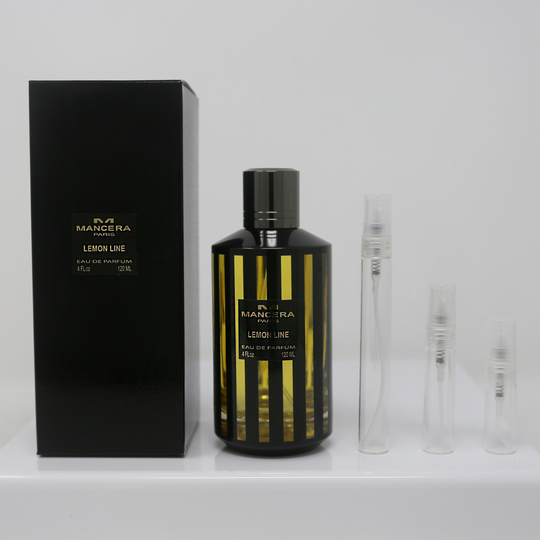Mancera Lemon Line 3Ml 5Ml 10Ml Travel Size Sample Bottles