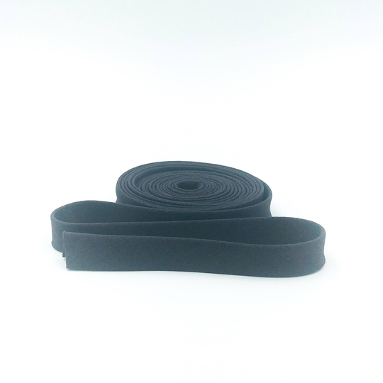 Double Fold Bias Tape 5/8'' Linen Blend Dark Gray