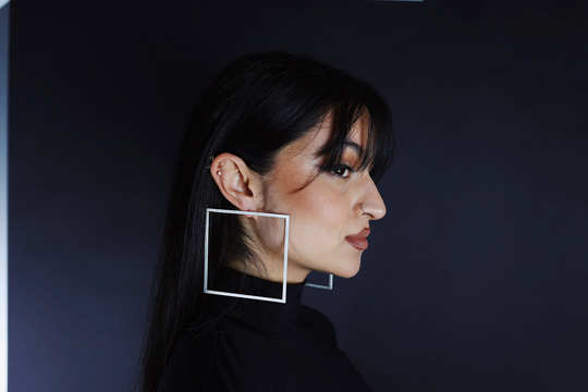 sterling Silver Earrings, Big Hoop Oversized Lakaluka Design, Gift For Her, Handmade Minimal
