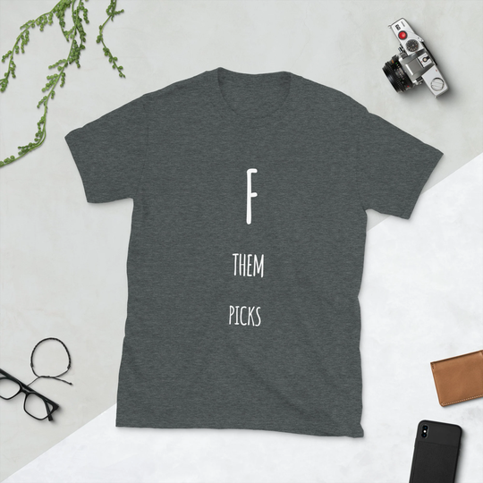 F Them Picks Shirt, Funny Dad Fathers Day Gift, Fan College Football Tailgate Tee, Dolphin Ram Champion Tee