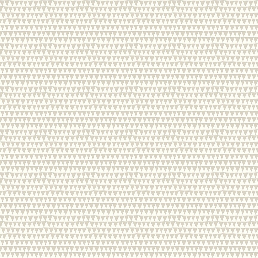 Riptide Smile Taupe C10307 - Designed By Citrus & Mint Designs For Riley Blake 100% Cotton, Sold The Half Yard