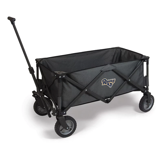 Picnic Time Los Angeles Rams All-Terrain Adventure Wagon, Dark Grey