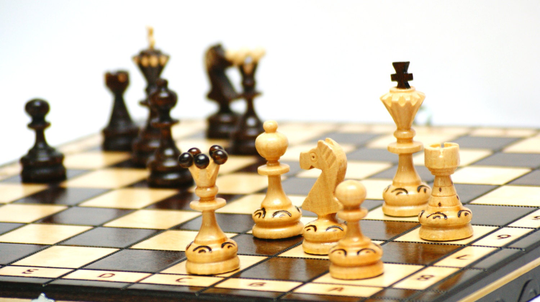 Wooden Chess Set, Wooden Fired Board With Carved Pieces, Lime Wood Set in Dark Brown & Cream Color