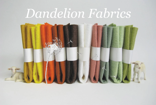 10 Piece Pack Of Wool Blend Felt Sheets 9" X 12" | 22.8cm 30.4cm