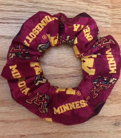 University Of Minnesota Scrunchies, Scrunchie, University Accessories, Minnosota Gift, Hair A