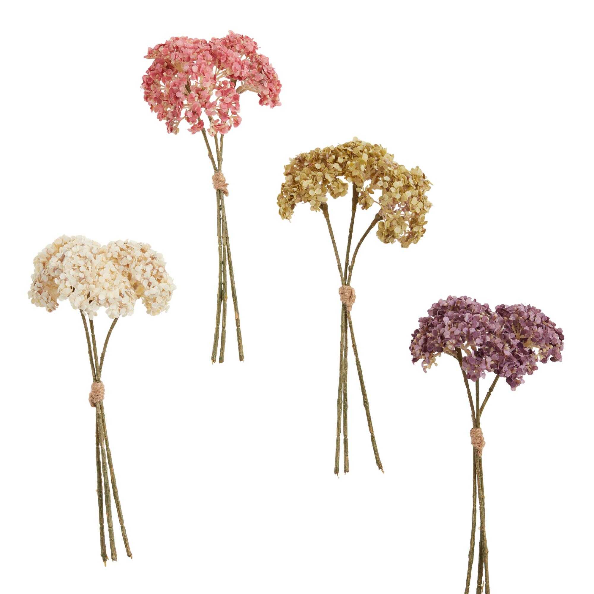 Faux Lace Flower Bunches Set Of 4 by World Market