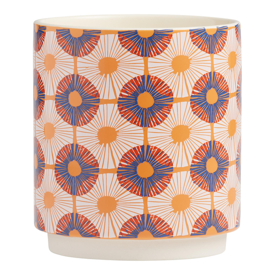 Jen Hewett Superbloom Planter: Multi - Ceramic by World Market