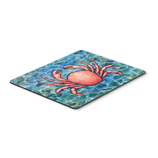 Caroline's Treasures BB5346MP Crab Mouse Pad, Hot Pad or Trivet, Large, multicolor