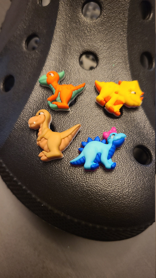 Croc Shoe Charms, Boys, Girls, Dinosaur