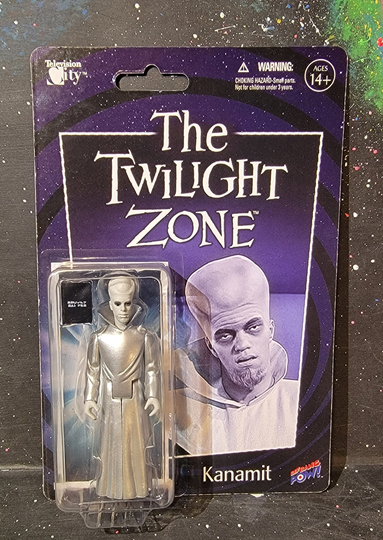 The Twilight Zone Bif Bang Pow 3.75" Kanamit Metallic | Chase Action Figure