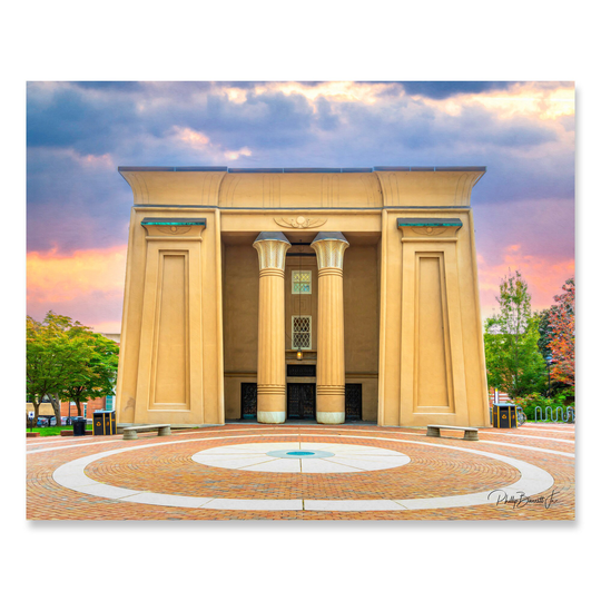 Egyptian Building, Richmond Virginia, Print