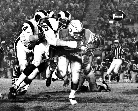 Deacon Jones Photo Picture Los Angeles Rams Vintage Football Photograph Print 8x10, 8.5x11 Or 11x14 | Dj1