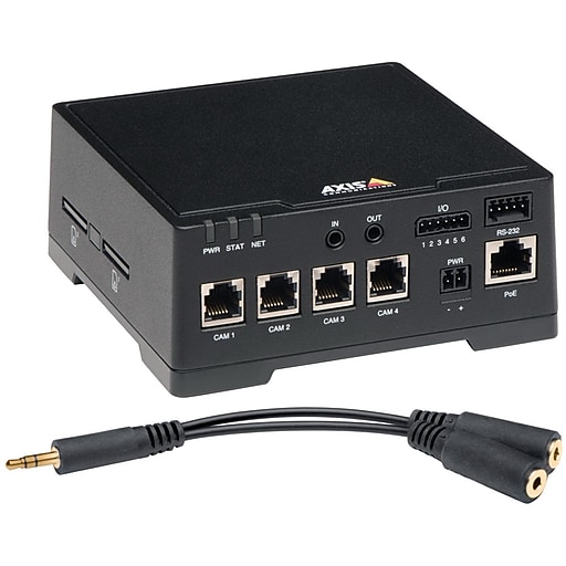 Axis Communications 0936-001 F44 Dual Audio Surveillance Unit