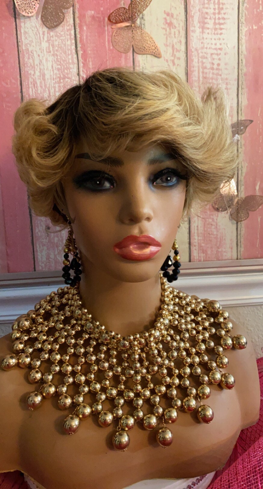 Ramos - 100% Human Hair | No Lace Pixie Ombr Wig