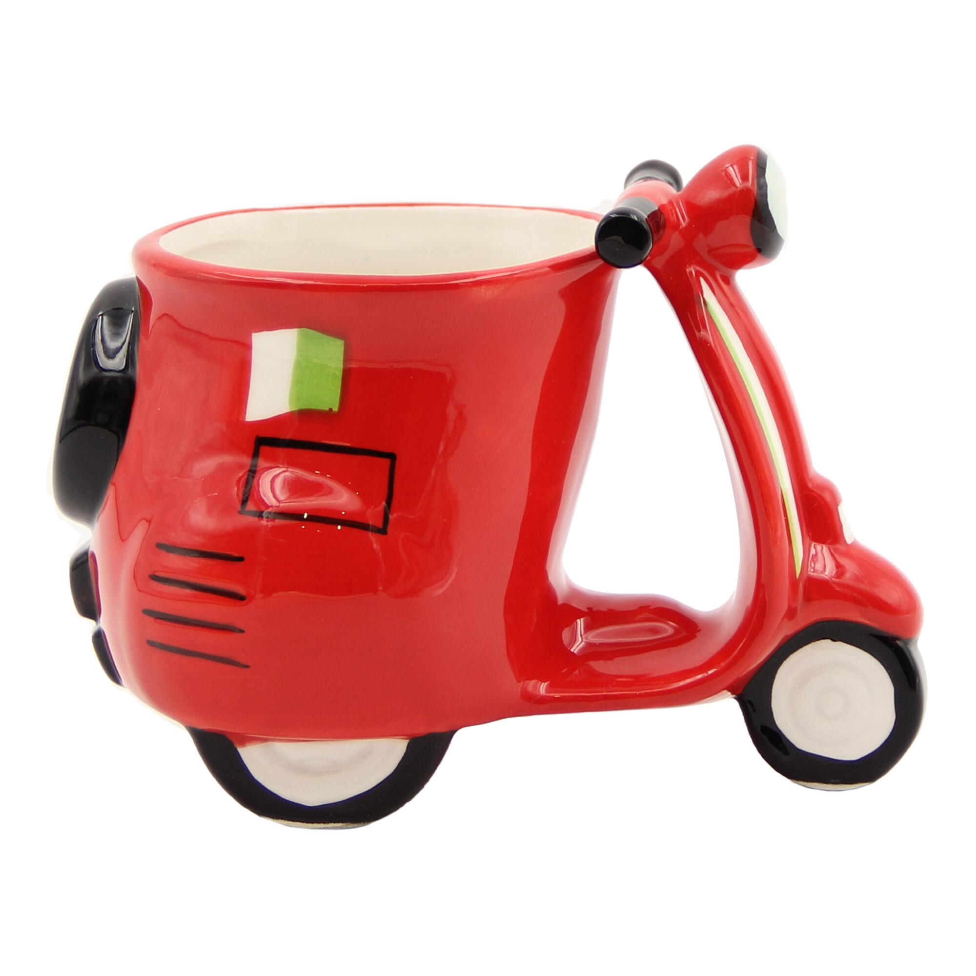 Red Scooter Figural Mug by World Market
