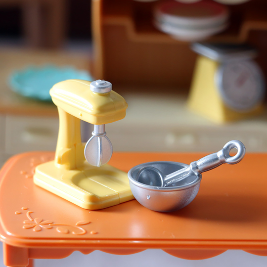 3Pcs/Set Miniature Blender Cute Realistic Plastic Dollhouse Food Mixer Toy for Kids