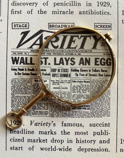Victorian 18K Monocle Pendant/"Quizzing Glass"