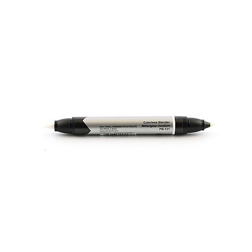 Prismacolor Premier Double-Ended Brush Tip Markers Colorless Blender 121 [Pack Of 6]