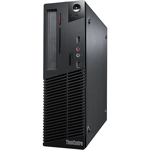 Lenovo M73 Small Form Factor Intel Core i3 4130 3.4GHz 8GB RAM 120GB Solid State Drive DVD Windows 10 Pro, Refurbished