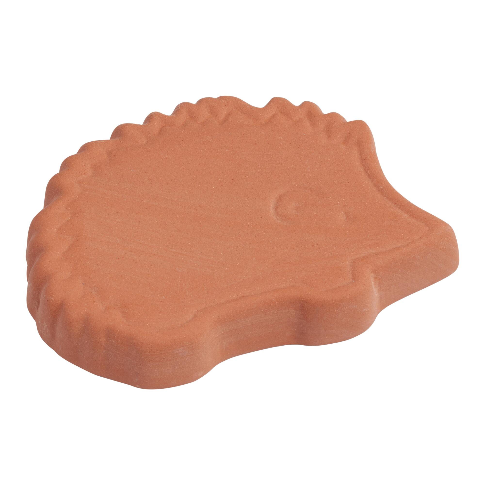 Harriet Hedgehog Terracotta Sugar Saver: Brown by World Market