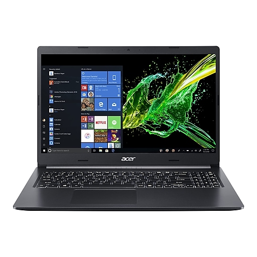 Acer Aspire 5 A515-54-5649 15.6" Refurbished Notebook, Intel i5 10210U, 8GB Memory, 512GB SSD, Windows 10 Home, Black